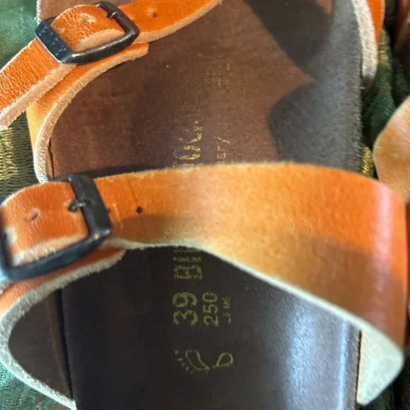 Birkenstock Women's Sandals in Orange Suede - Picture 3 of 12
